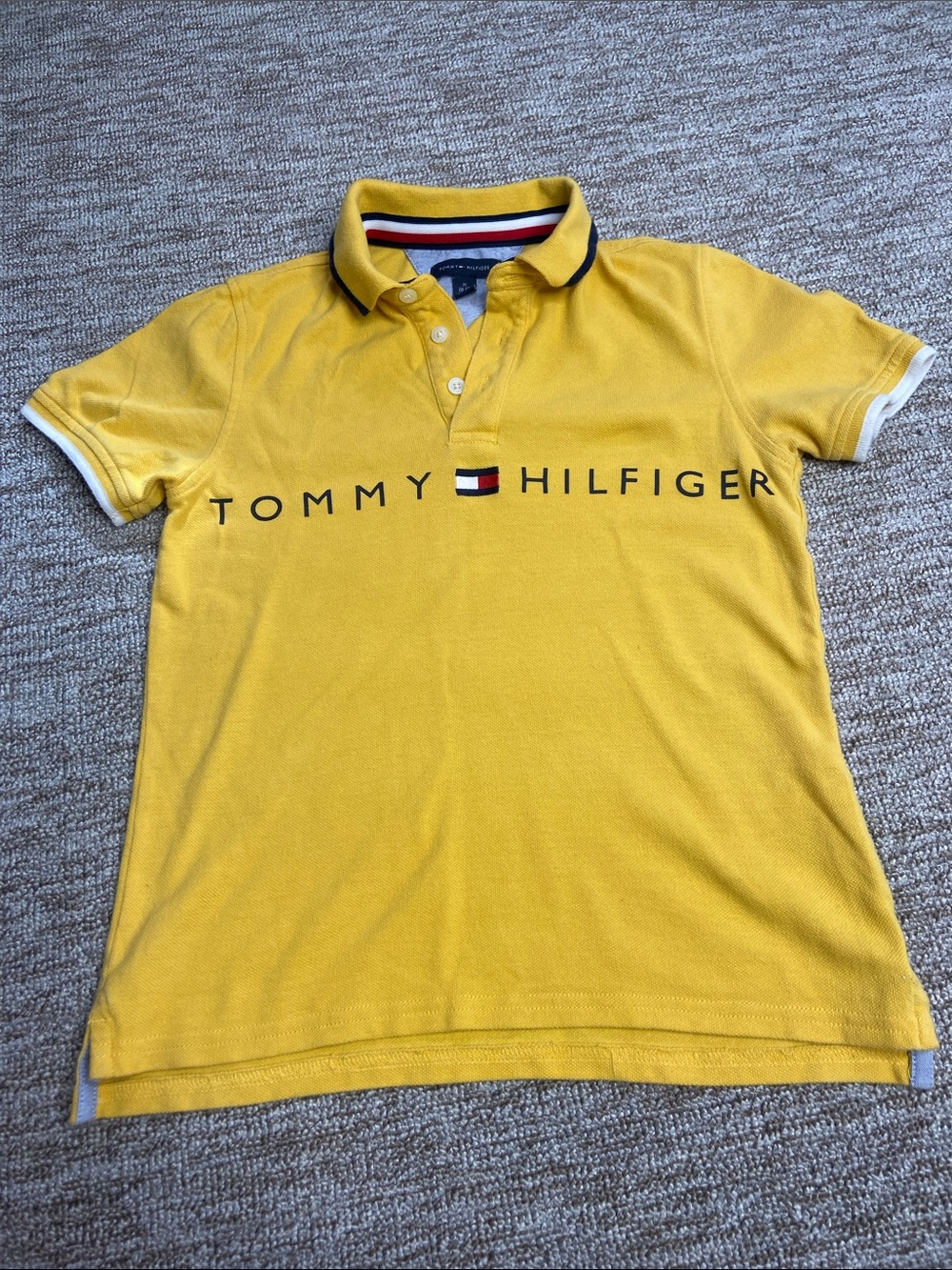 Tommy Hilfiger kids Yellow Polo